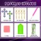12 Pcs Easter Cross Diamond Painting Keychains Kit – 5D DIY Religious Rhinestone Key Rings & Bookmarks, Christian Crafts Gift Set for Adults